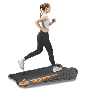 Home Exercise Walking Pad Under Desk Treadmill 8% Incline Portable Running Machine for Small Space