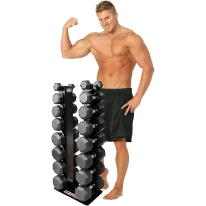 5200-8 Pair Vertical Dumbbell Rack by Deltech Fitness