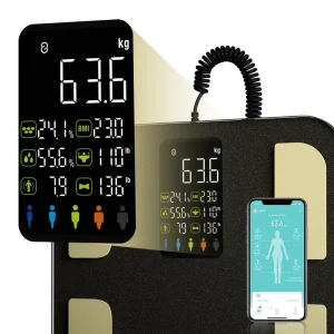 Smart Body Composition Bioimpedance Scale – Digital Body Fat & Weight Analyzer