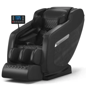 4D Zero Gravity Shiatsu Massage Chair with Heat, Air Compression & Bluetooth Speakers