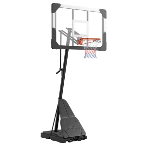 SucceBuy Adjustable Portable Basketball Hoop 44–54" Backboard